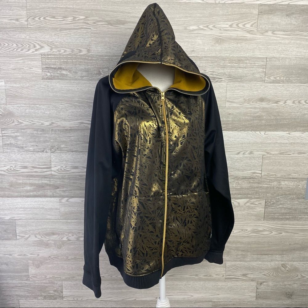 E408 Gold Leaf  Rare limited jacket w/ hood mask - Picture 2 of 12